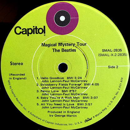 The Beatles : Magical Mystery Tour (LP, Album, RE, Win)