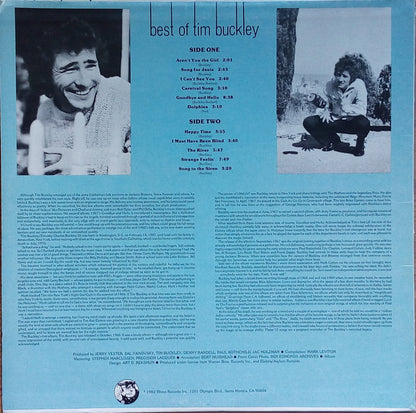 Tim Buckley : Best Of Tim Buckley (LP, Comp)