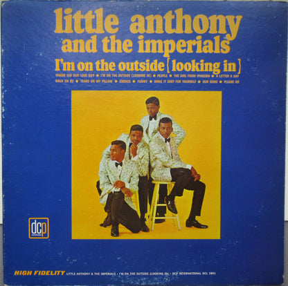 Little Anthony And The Imperials* : I'm On The Outside (Looking In) (LP, Album, Mono, Pit)