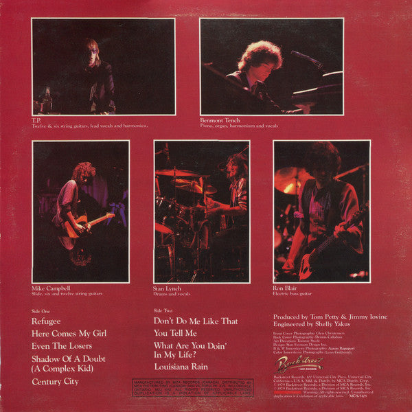 Tom Petty And The Heartbreakers : Damn The Torpedoes (LP, Album)