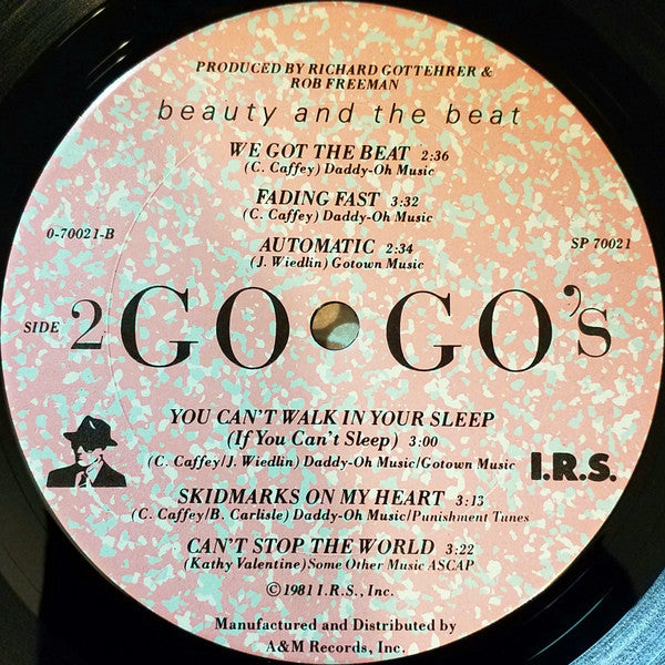 Go-Go's : Beauty And The Beat (LP, Album, Club, Pit)