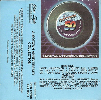 Various : A Motown Anniversary Collection (3xCass, Comp)