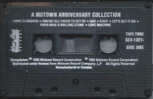 Various : A Motown Anniversary Collection (3xCass, Comp)