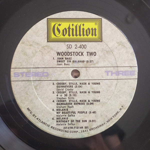 Various : Woodstock Two (2xLP, Album, Son)