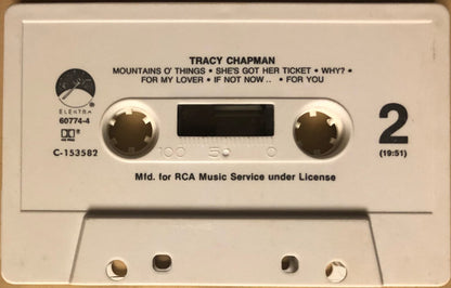 Tracy Chapman : Tracy Chapman (Cass, Album, Club, BMG)