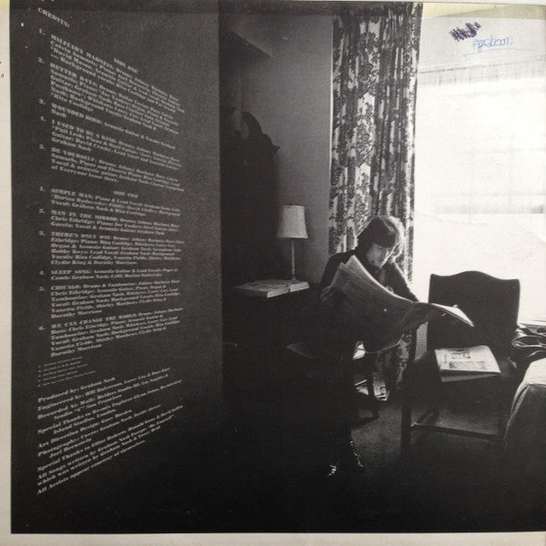 Graham Nash : Songs For Beginners (LP, Album, Gat)