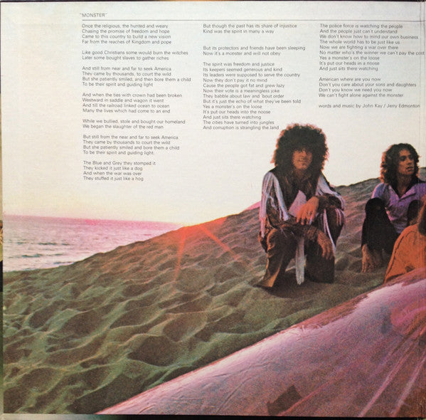 Steppenwolf : Monster (LP, Album, RE, TSM)