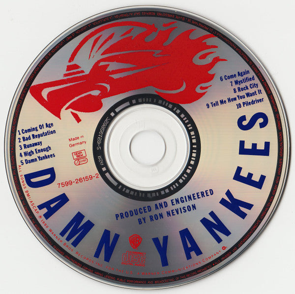 Damn Yankees : Damn Yankees (CD, Album)