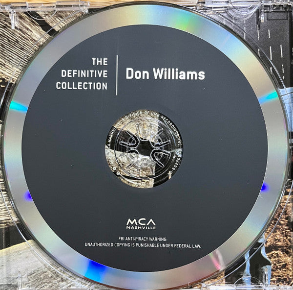 Don Williams (2) : The Definitive Collection (CD, Comp, RP)