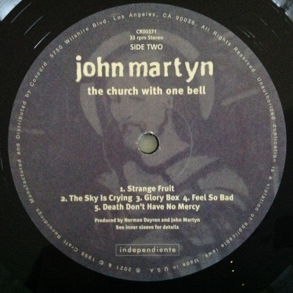 John Martyn : The Church With One Bell (LP, Album, RSD, Ltd, RE)