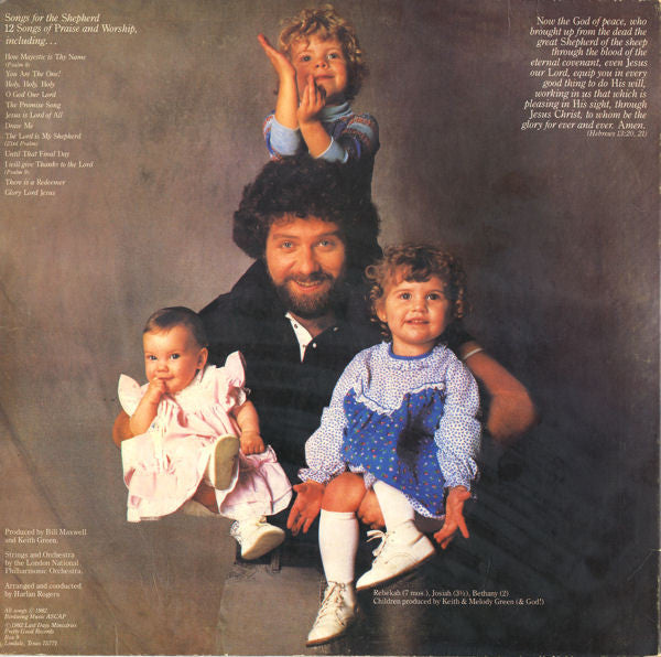 Keith Green (2) : Songs For The Shepherd (LP, Album)