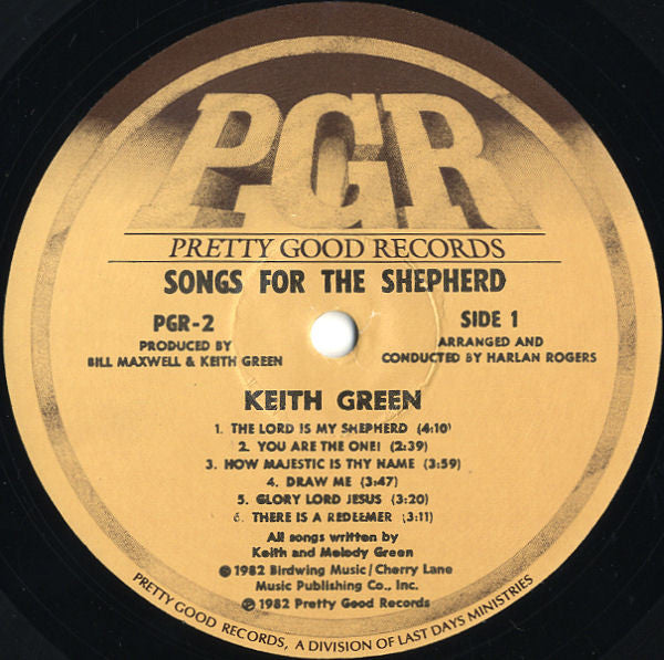 Keith Green (2) : Songs For The Shepherd (LP, Album)