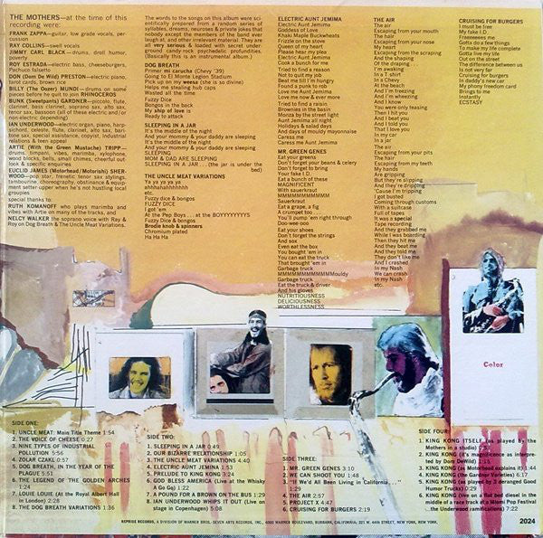 The Mothers Of Invention* : Uncle Meat (2xLP, Album, RE, Gat)