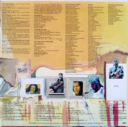 The Mothers Of Invention* : Uncle Meat (2xLP, Album, RE, Gat)