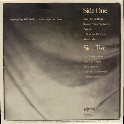 David C. Martin : Stronger Than The Weight (LP, Album)