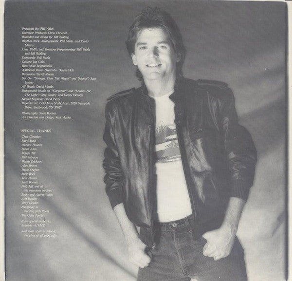 David C. Martin : Stronger Than The Weight (LP, Album)