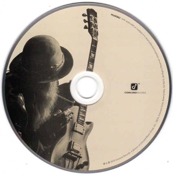 Billy F Gibbons* : The Big Bad Blues (CD, Album, RE)