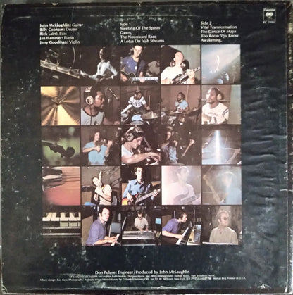 Mahavishnu Orchestra With John McLaughlin : The Inner Mounting Flame (LP, Album, Pit)