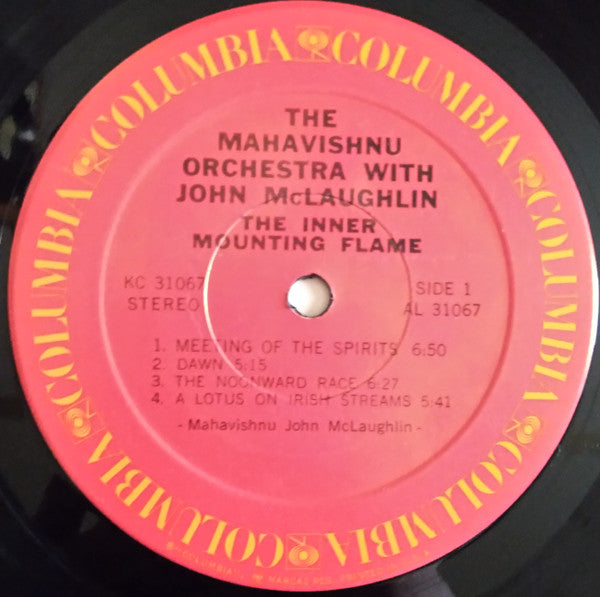 Mahavishnu Orchestra With John McLaughlin : The Inner Mounting Flame (LP, Album, Pit)