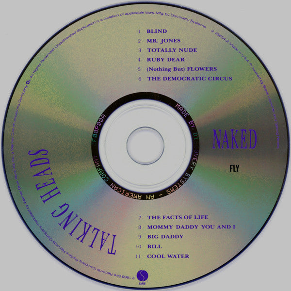 Talking Heads : Naked (CD, Album)