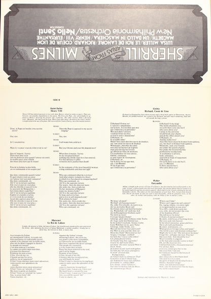 Sherrill Milnes, New Philharmonia Orchestra, Nello Santi : Arias (LP)