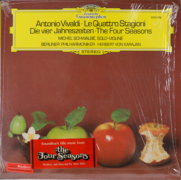 Antonio Vivaldi / Michel Schwalbé, Berliner Philharmoniker, Herbert von Karajan : Le Quattro Stagioni (LP, RE, RP)