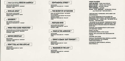 Night Ranger : Greatest Hits (CD, Comp)