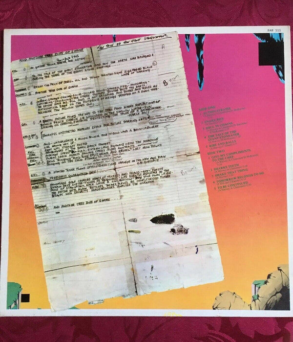 The Sensational Alex Harvey Band : Tomorrow Belongs To Me (LP, Album, RE)