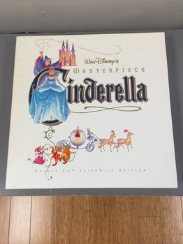 Cinderella Walt Disney Masterpiece Deluxe Box Set Laserdisc