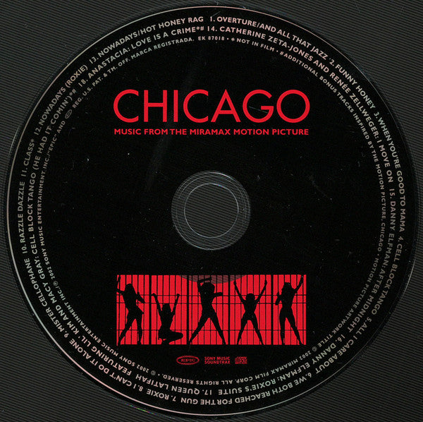 Various : Music From The Miramax Motion Picture Chicago (CD, Album + DVD-V, NTSC + Ltd, S/Edition)
