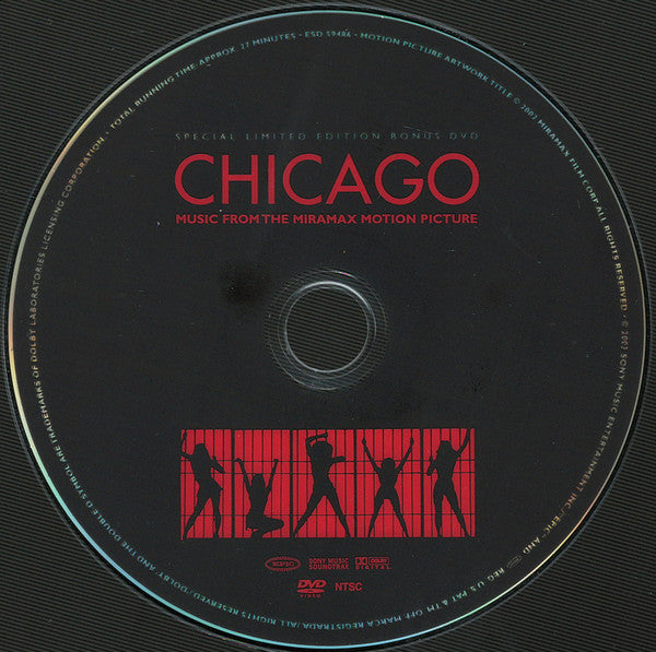 Various : Music From The Miramax Motion Picture Chicago (CD, Album + DVD-V, NTSC + Ltd, S/Edition)