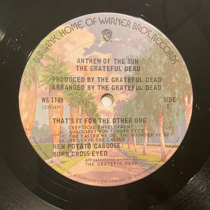 The Grateful Dead : Anthem Of The Sun (LP, Album, RE, San)