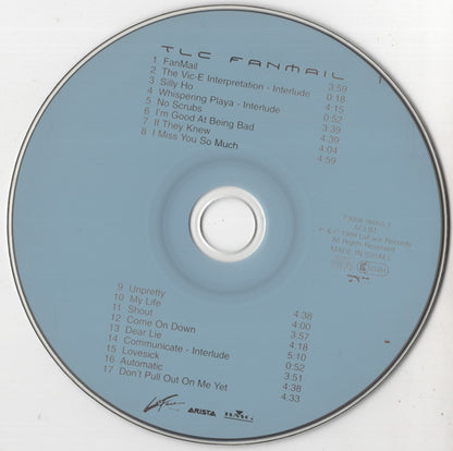 TLC : FanMail (CD, Album, Ltd, Hol)