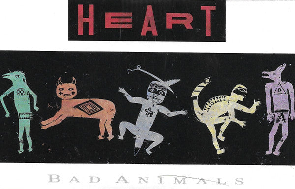 Heart : Bad Animals (Cass, Album, Yel)