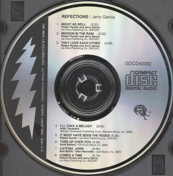 Jerry Garcia : Reflections (CD, Album, RE, RM)
