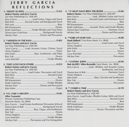 Jerry Garcia : Reflections (CD, Album, RE, RM)