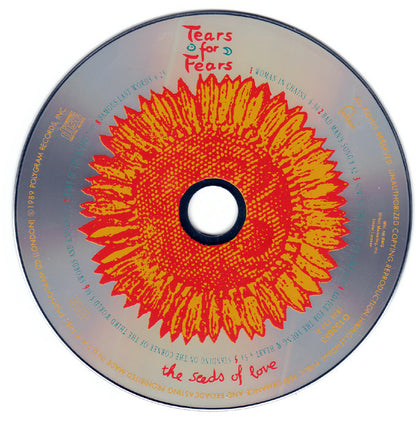 Tears For Fears : The Seeds Of Love (CD, Album, Club, BMG)