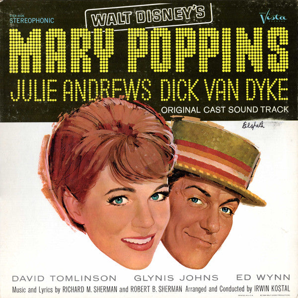 Various : Mary Poppins (Original Cast Sound Track) (LP, Album, Ind)