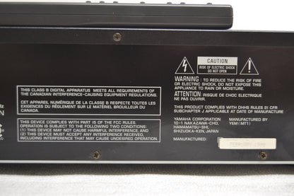 Yamaha CDC-765 Cd Carousel * 5 Discs * Remote * Fully Serviced * New Belts