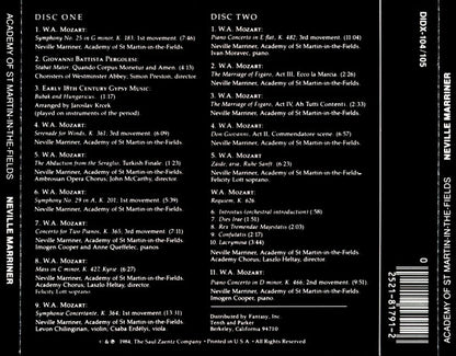 Sir Neville Marriner, The Academy Of St. Martin-in-the-Fields : Amadeus (2xCD, Album, CSR)