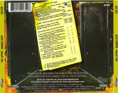 Alice Cooper : School's Out (HDCD, Album, Ltd, Num, RM)