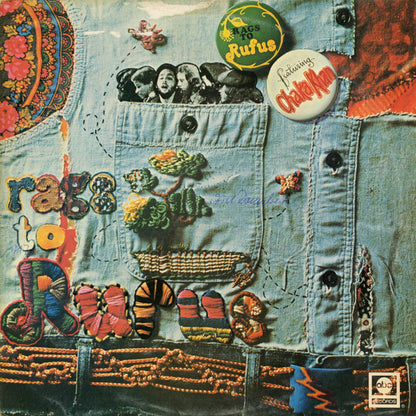 Rufus Featuring Chaka Khan : Rags To Rufus (LP, Album, RE)