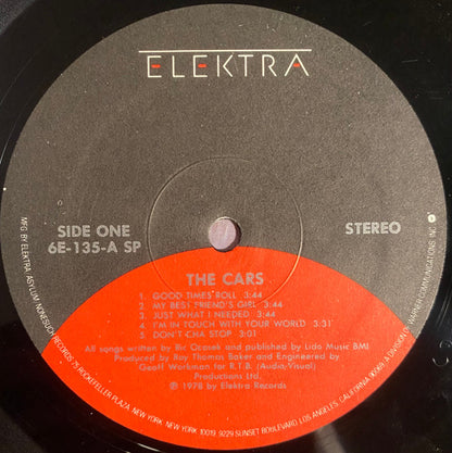 The Cars : The Cars (LP, Album, RE, SP )