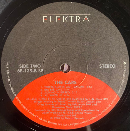 The Cars : The Cars (LP, Album, RE, SP )
