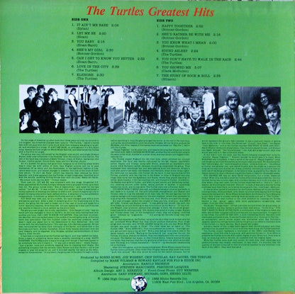 The Turtles : The Turtles Greatest Hits (LP, Comp)