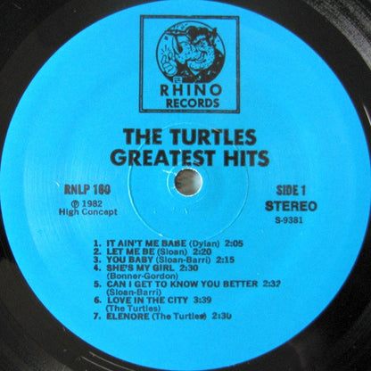 The Turtles : The Turtles Greatest Hits (LP, Comp)