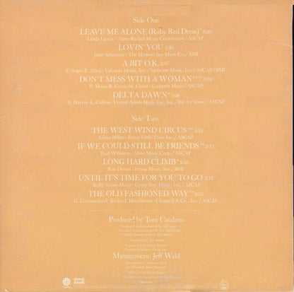Helen Reddy : Long Hard Climb (LP, Album, Los)