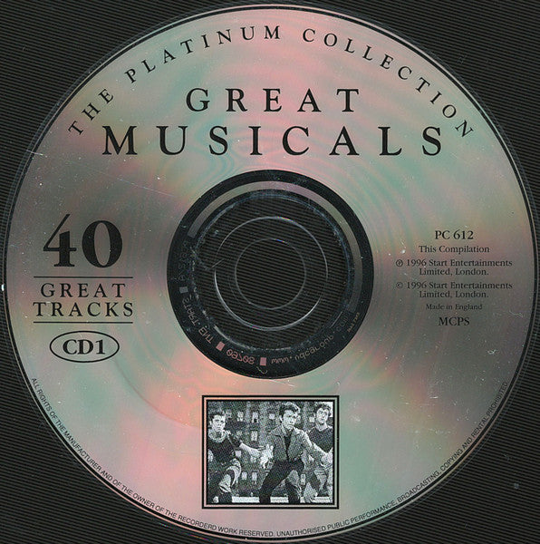 London Symphony Orchestra With London Symphony Orchestra And London Symphony Chorus Conducted By Peter Knight (5) : The Platinum Collection - Great Musicals (2xCD, Comp, RM)