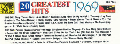 Various : 20 Greatest Hits - 1969 (Cass, Comp)