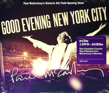 Paul McCartney : Good Evening New York City (2xCD, Album + DVD)